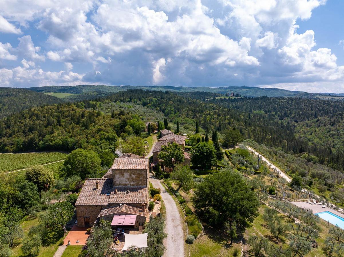 Borgo Nel Chianti Istrice Con Piscina Tennis E Wifi Castellina in Chianti Eksteriør bilde