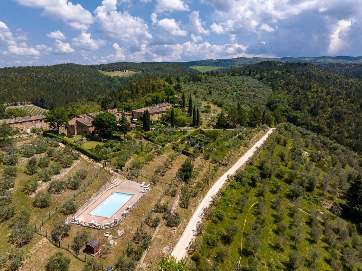 Borgo Nel Chianti Istrice Con Piscina Tennis E Wifi Castellina in Chianti Eksteriør bilde