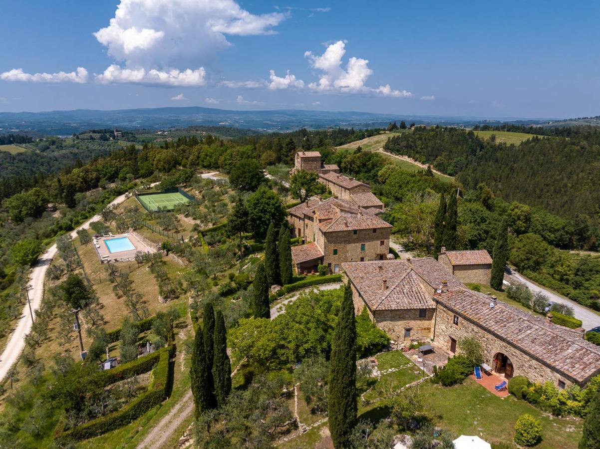 Borgo Nel Chianti Istrice Con Piscina Tennis E Wifi Castellina in Chianti Eksteriør bilde
