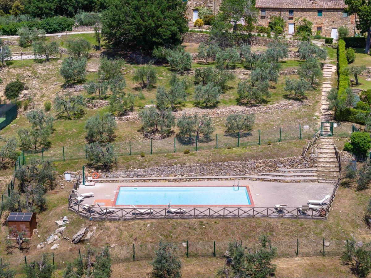 Borgo Nel Chianti Istrice Con Piscina Tennis E Wifi Castellina in Chianti Eksteriør bilde