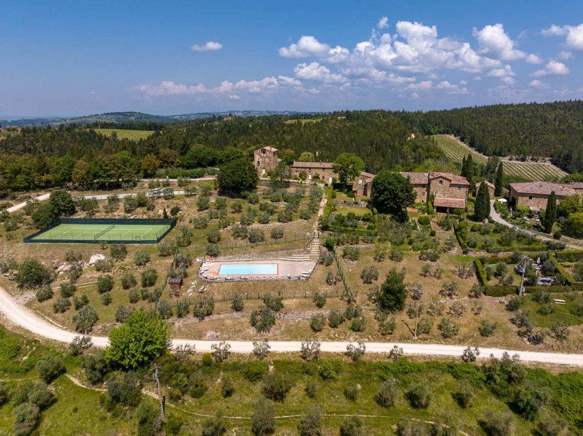 Borgo Nel Chianti Istrice Con Piscina Tennis E Wifi Castellina in Chianti Eksteriør bilde
